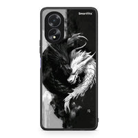 Thumbnail for Oppo A38 Yin Yang Θήκη από τη Smartfits με σχέδιο στο πίσω μέρος και μαύρο περίβλημα | Smartphone case with colorful back and black bezels by Smartfits