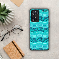 Thumbnail for Swimming Dolphins - Oppo A57 4G / A57S / A77S / A58 case