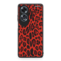 Thumbnail for 4 - Oppo A60 4G Red Leopard Animal case, cover, bumper