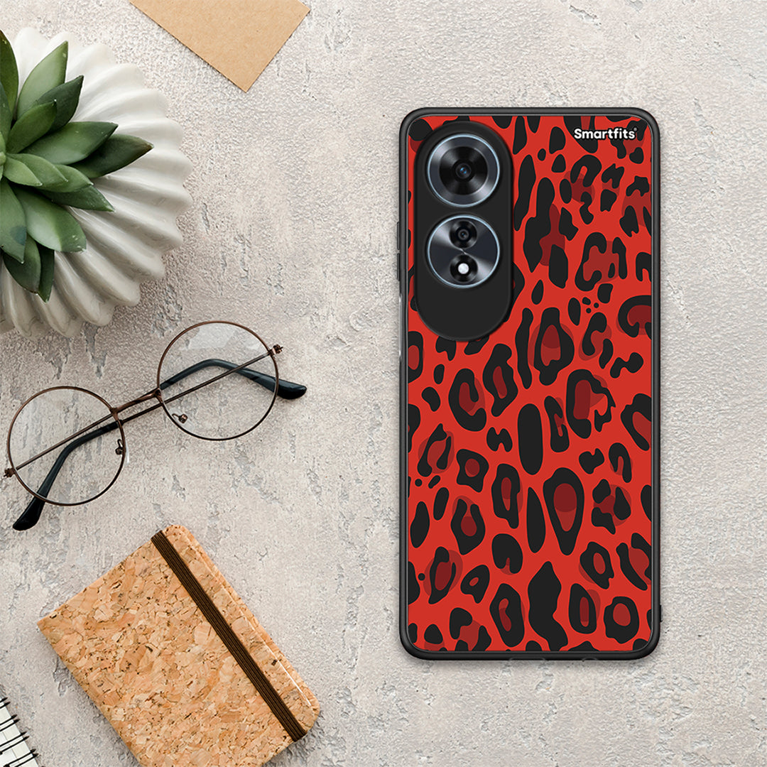 Animal Red Leopard - Oppo A60 4G θήκη