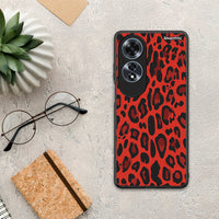 Thumbnail for Animal Red Leopard - Oppo A60 4G θήκη