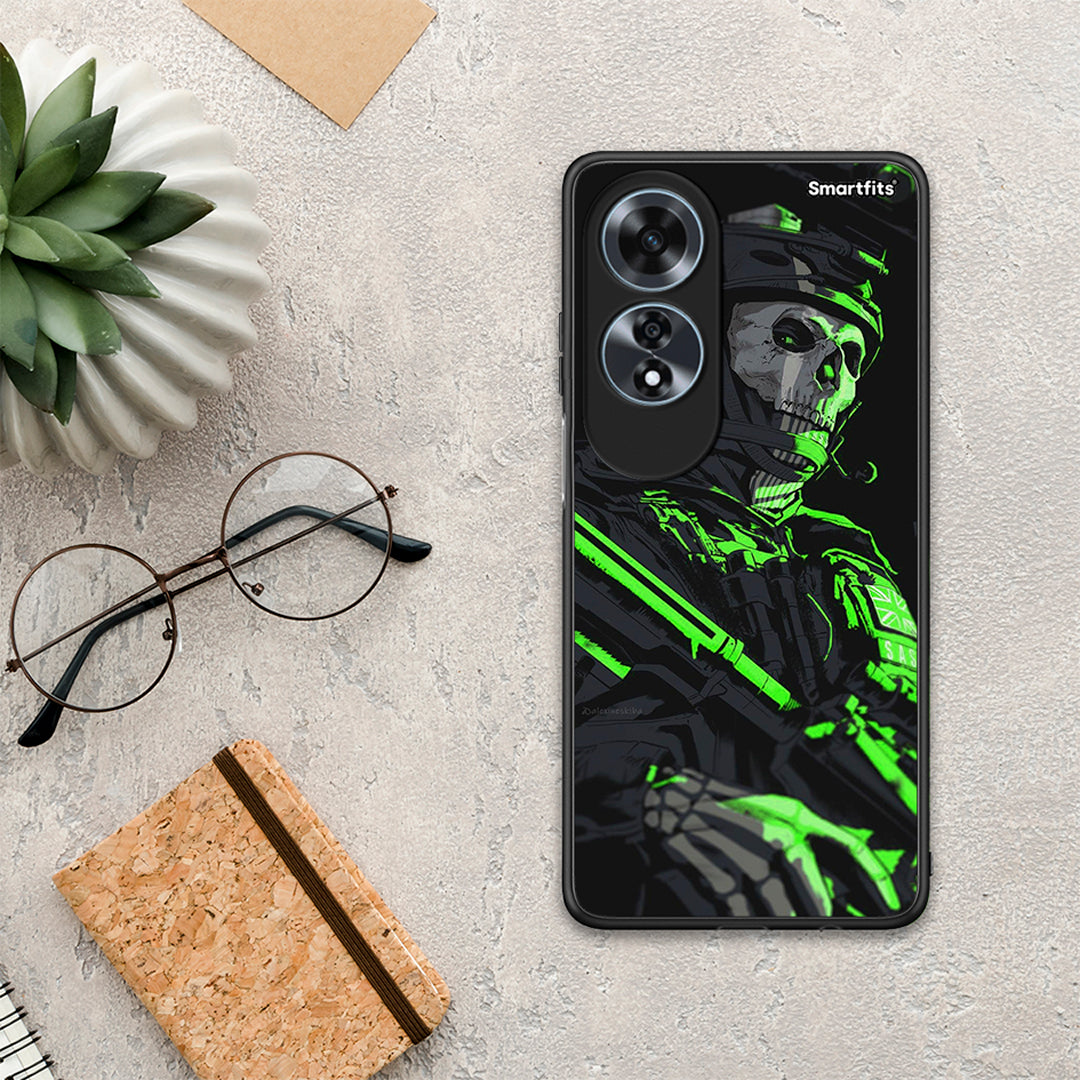 Green Soldier - Oppo A60 4G θήκη