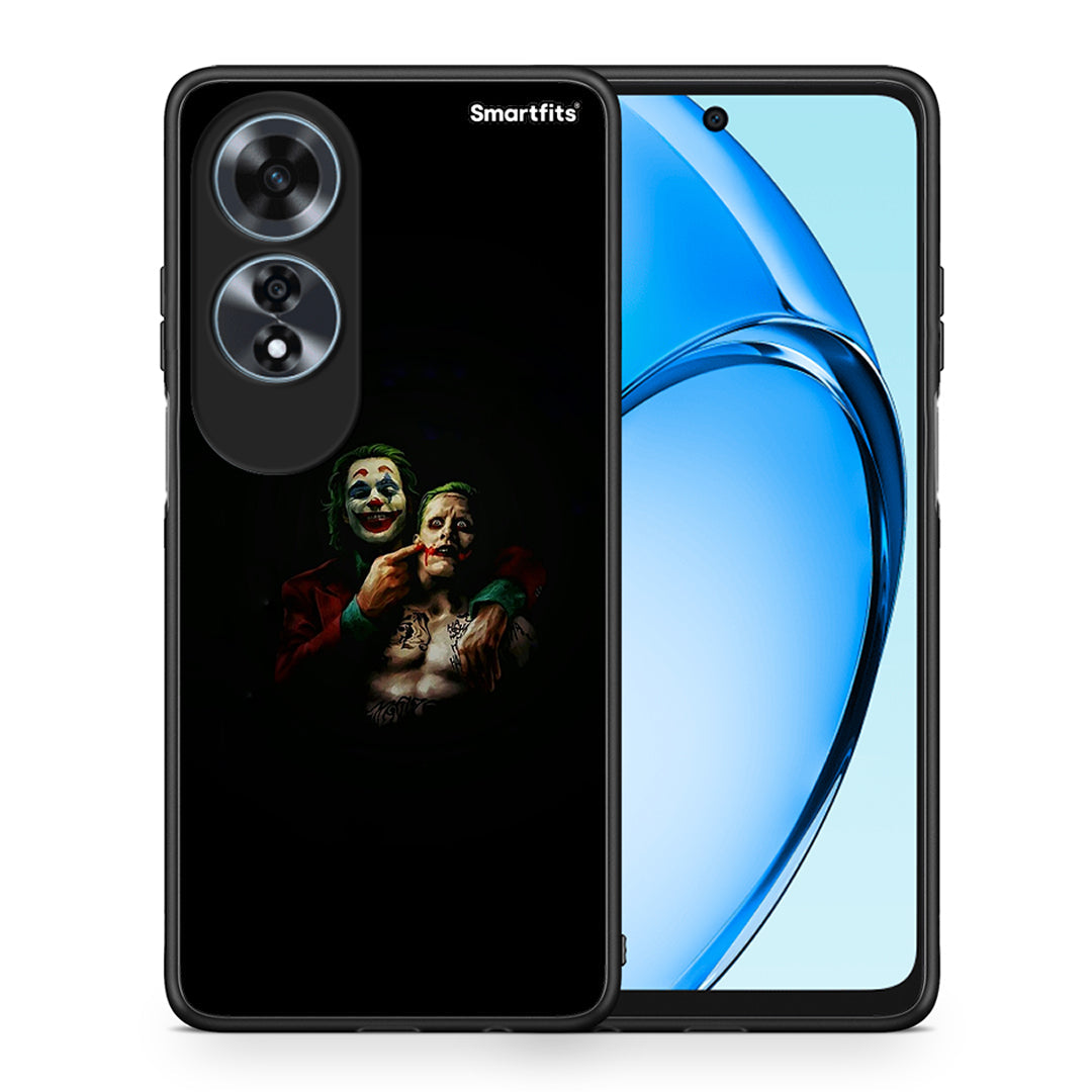 Θήκη Oppo A60 4G Clown Hero από τη Smartfits με σχέδιο στο πίσω μέρος και μαύρο περίβλημα | Oppo A60 4G Clown Hero case with colorful back and black bezels