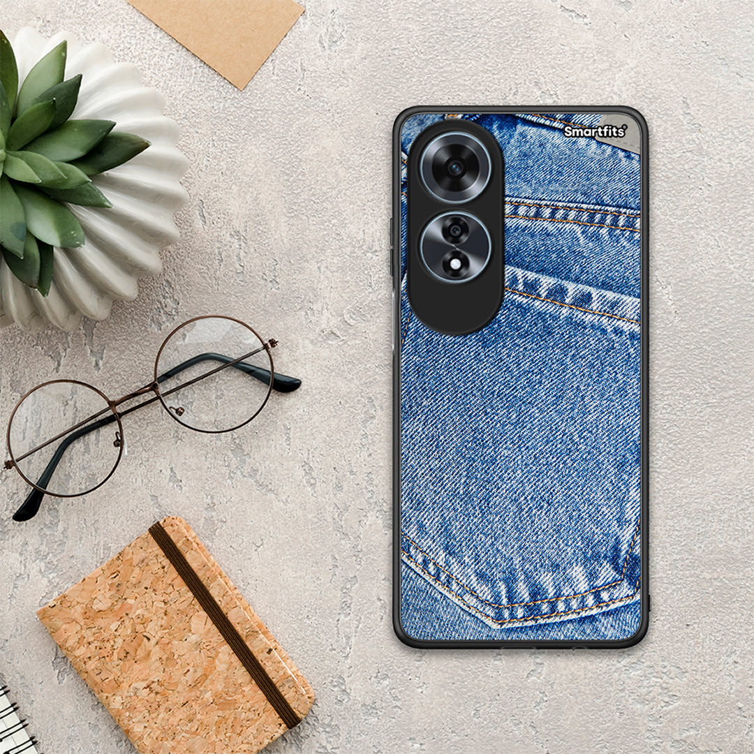 Jeans Pocket - Oppo A60 4G θήκη