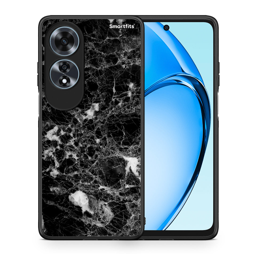 Θήκη Oppo A60 4G Male Marble από τη Smartfits με σχέδιο στο πίσω μέρος και μαύρο περίβλημα | Oppo A60 4G Male Marble case with colorful back and black bezels