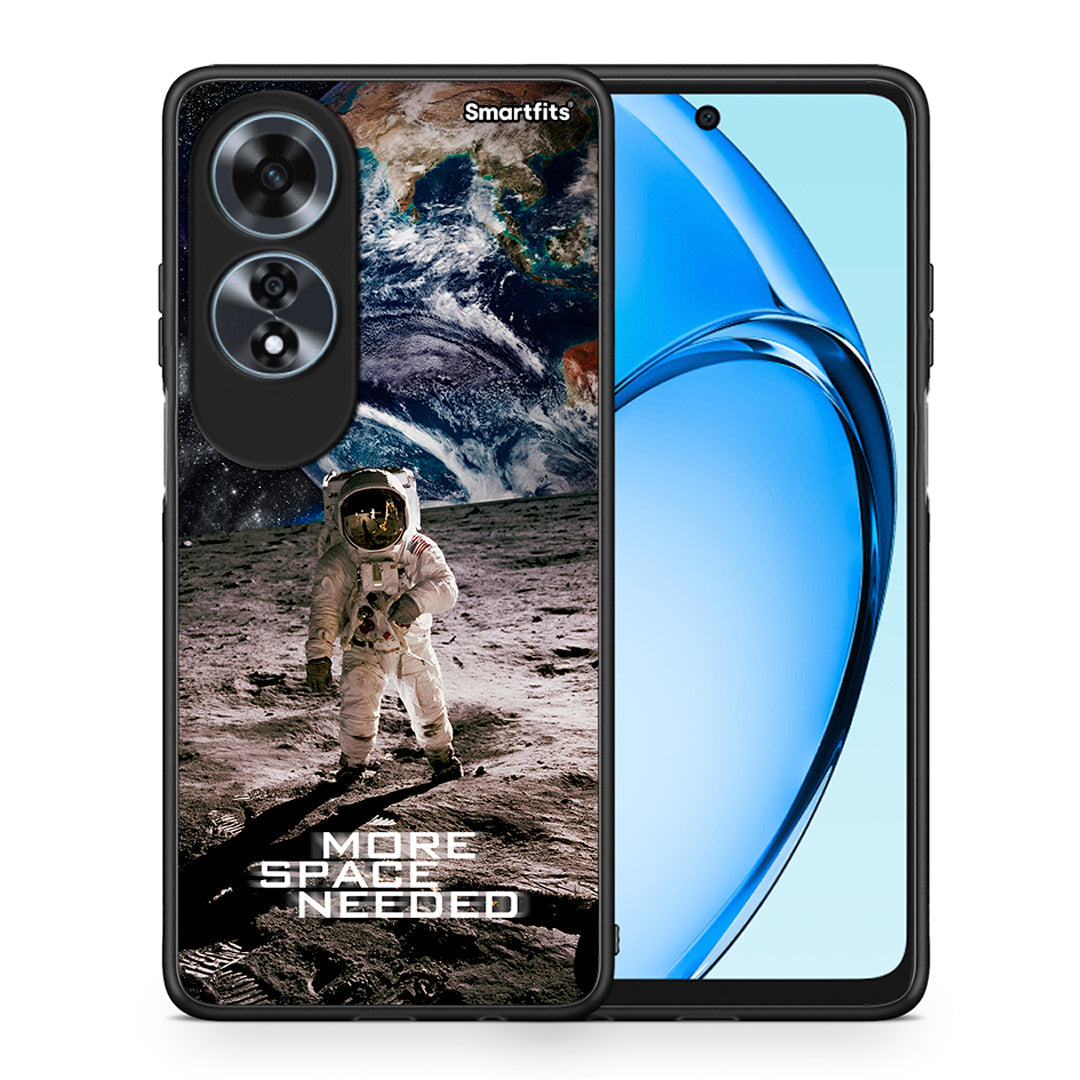 Θήκη Oppo A60 4G More Space από τη Smartfits με σχέδιο στο πίσω μέρος και μαύρο περίβλημα | Oppo A60 4G More Space case with colorful back and black bezels