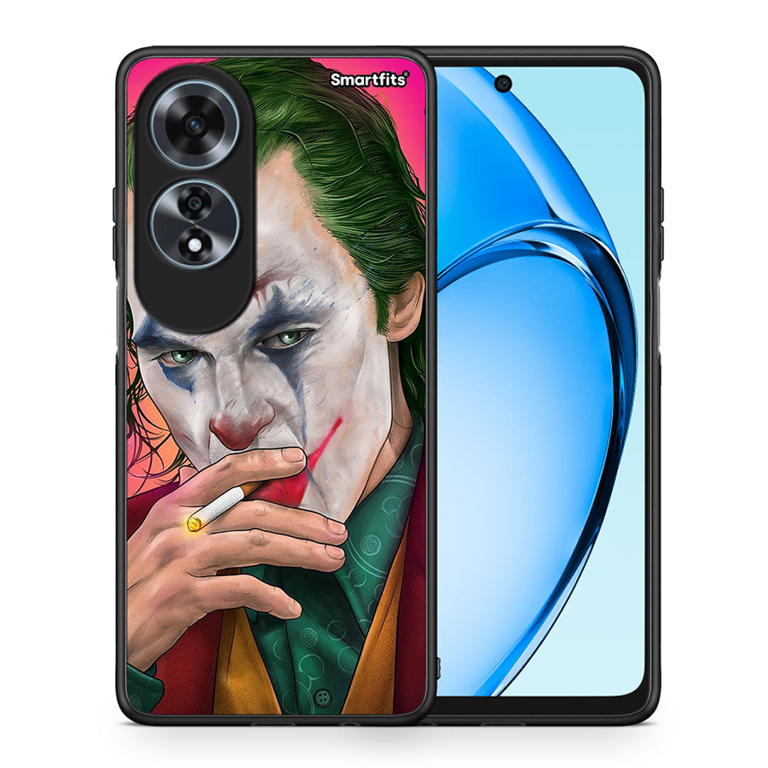 Θήκη Oppo A60 4G JokesOnU PopArt από τη Smartfits με σχέδιο στο πίσω μέρος και μαύρο περίβλημα | Oppo A60 4G JokesOnU PopArt case with colorful back and black bezels