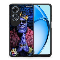 Thumbnail for Θήκη Oppo A60 4G Thanos PopArt από τη Smartfits με σχέδιο στο πίσω μέρος και μαύρο περίβλημα | Oppo A60 4G Thanos PopArt case with colorful back and black bezels