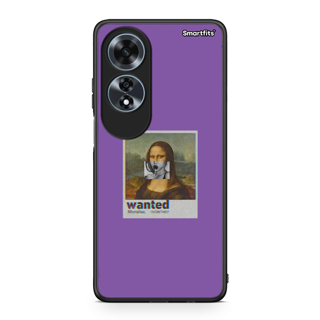 4 - Oppo A60 4G Monalisa Popart case, cover, bumper