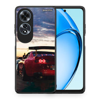 Thumbnail for Θήκη Oppo A60 4G Racing Supra από τη Smartfits με σχέδιο στο πίσω μέρος και μαύρο περίβλημα | Oppo A60 4G Racing Supra case with colorful back and black bezels