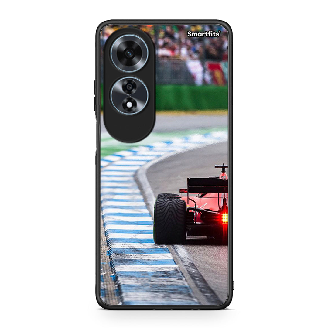 Oppo A60 4G Racing Vibes θήκη από τη Smartfits με σχέδιο στο πίσω μέρος και μαύρο περίβλημα | Smartphone case with colorful back and black bezels by Smartfits