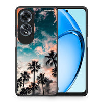 Thumbnail for Θήκη Oppo A60 4G Sky Summer από τη Smartfits με σχέδιο στο πίσω μέρος και μαύρο περίβλημα | Oppo A60 4G Sky Summer case with colorful back and black bezels