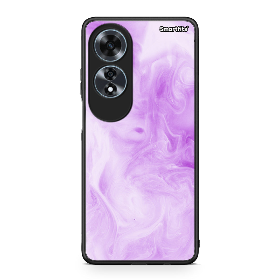 99 - Oppo A60 4G Watercolor Lavender case, cover, bumper