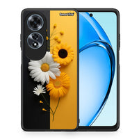 Thumbnail for Θήκη Oppo A60 4G Yellow Daisies από τη Smartfits με σχέδιο στο πίσω μέρος και μαύρο περίβλημα | Oppo A60 4G Yellow Daisies case with colorful back and black bezels