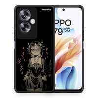 Thumbnail for Θήκη Oppo A79 / A2 Anime Girl από τη Smartfits με σχέδιο στο πίσω μέρος και μαύρο περίβλημα | Oppo A79 / A2 Anime Girl case with colorful back and black bezels