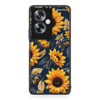 Thumbnail for Oppo A79 / A2 Autumn Sunflowers Θήκη από τη Smartfits με σχέδιο στο πίσω μέρος και μαύρο περίβλημα | Smartphone case with colorful back and black bezels by Smartfits