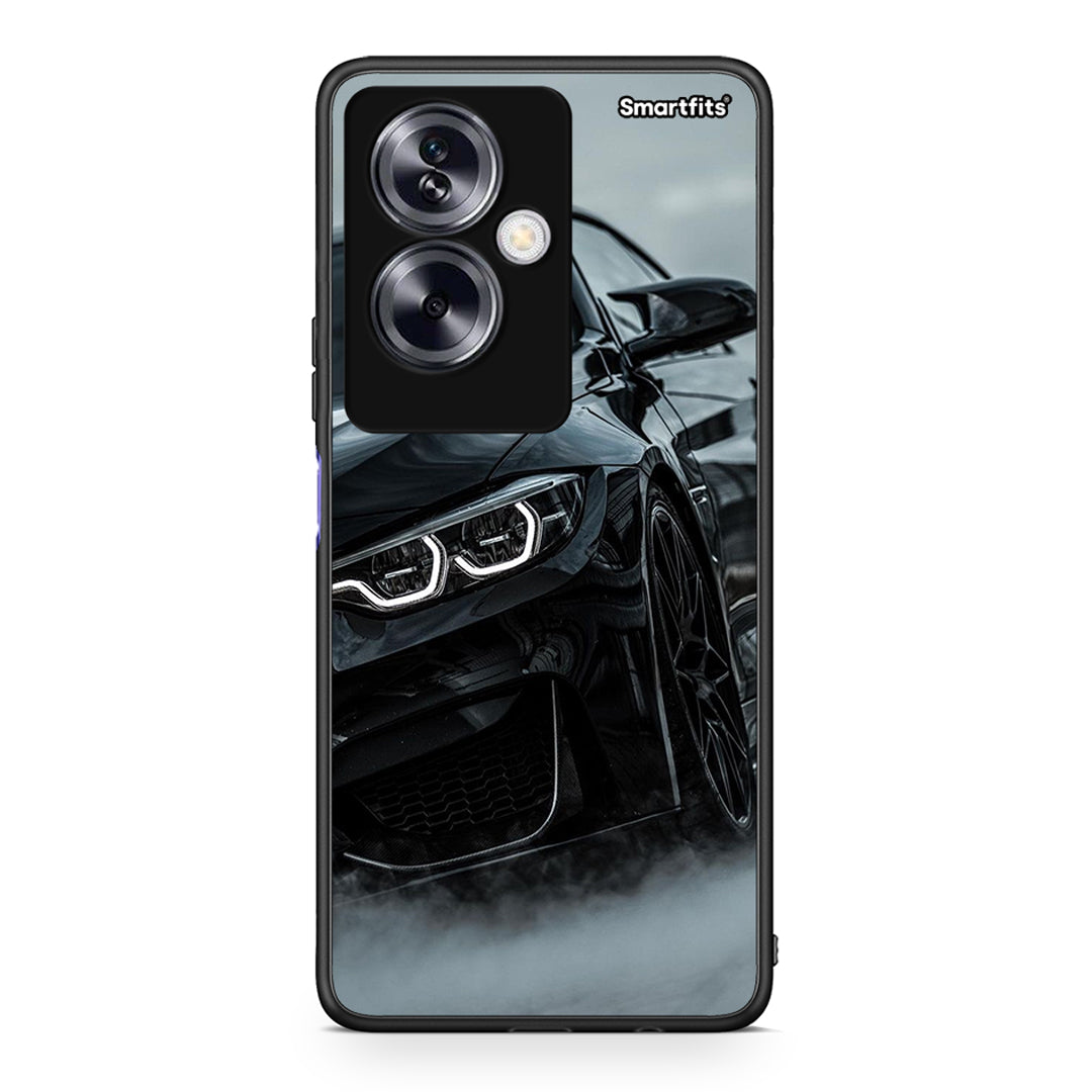 Oppo A79 / A2 Black BMW θήκη από τη Smartfits με σχέδιο στο πίσω μέρος και μαύρο περίβλημα | Smartphone case with colorful back and black bezels by Smartfits