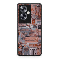 Thumbnail for Oppo A79 / A2 Born In 90s θήκη από τη Smartfits με σχέδιο στο πίσω μέρος και μαύρο περίβλημα | Smartphone case with colorful back and black bezels by Smartfits