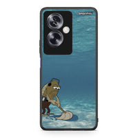 Thumbnail for Oppo A79 / A2 Clean The Ocean Θήκη από τη Smartfits με σχέδιο στο πίσω μέρος και μαύρο περίβλημα | Smartphone case with colorful back and black bezels by Smartfits