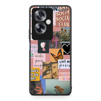 Thumbnail for Oppo A79 / A2 Collage Bitchin Θήκη Αγίου Βαλεντίνου από τη Smartfits με σχέδιο στο πίσω μέρος και μαύρο περίβλημα | Smartphone case with colorful back and black bezels by Smartfits