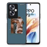 Thumbnail for Θήκη Oppo A79 / A2 Cry An Ocean από τη Smartfits με σχέδιο στο πίσω μέρος και μαύρο περίβλημα | Oppo A79 / A2 Cry An Ocean case with colorful back and black bezels