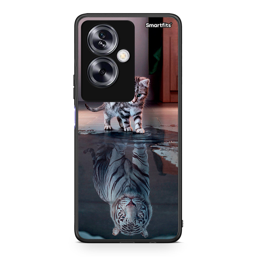 4 - Oppo A79 / A2 Tiger Cute case, cover, bumper
