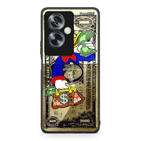 Thumbnail for Oppo A79 / A2 Duck Money Θήκη από τη Smartfits με σχέδιο στο πίσω μέρος και μαύρο περίβλημα | Smartphone case with colorful back and black bezels by Smartfits