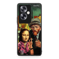 Thumbnail for Oppo A79 / A2 Funny Art θήκη από τη Smartfits με σχέδιο στο πίσω μέρος και μαύρο περίβλημα | Smartphone case with colorful back and black bezels by Smartfits