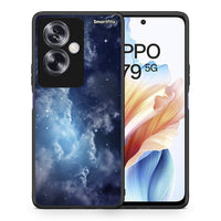 Thumbnail for Θήκη Oppo A79 / A2 Blue Sky Galaxy από τη Smartfits με σχέδιο στο πίσω μέρος και μαύρο περίβλημα | Oppo A79 / A2 Blue Sky Galaxy case with colorful back and black bezels