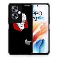 Thumbnail for Θήκη Oppo A79 / A2 Itadori Anime από τη Smartfits με σχέδιο στο πίσω μέρος και μαύρο περίβλημα | Oppo A79 / A2 Itadori Anime case with colorful back and black bezels