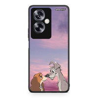 Thumbnail for Oppo A79 / A2 Lady And Tramp θήκη από τη Smartfits με σχέδιο στο πίσω μέρος και μαύρο περίβλημα | Smartphone case with colorful back and black bezels by Smartfits