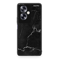 Thumbnail for Oppo A79 / A2 Marble Black θήκη από τη Smartfits με σχέδιο στο πίσω μέρος και μαύρο περίβλημα | Smartphone case with colorful back and black bezels by Smartfits