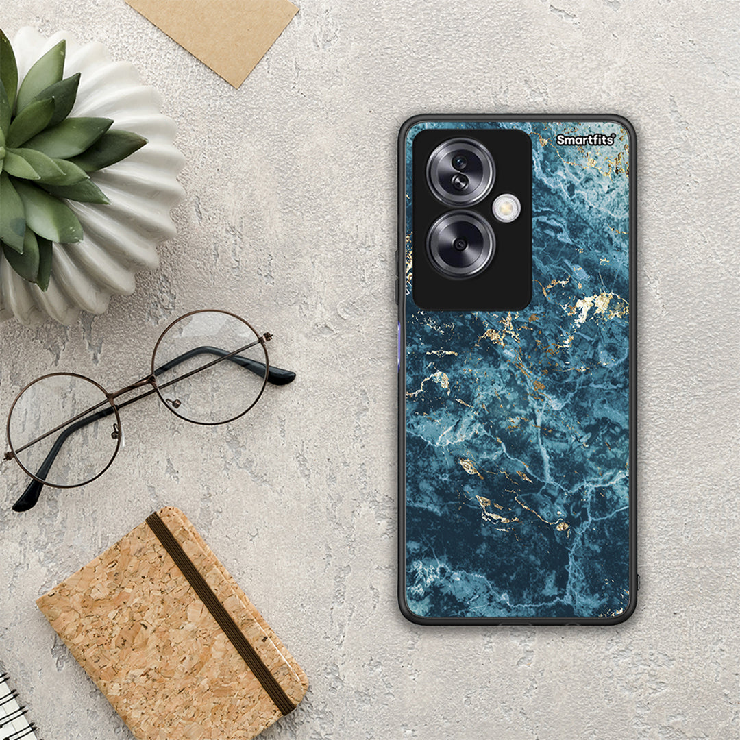 Marble Blue - Oppo A79 / A2 case