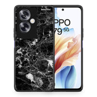 Thumbnail for Θήκη Oppo A79 / A2 Male Marble από τη Smartfits με σχέδιο στο πίσω μέρος και μαύρο περίβλημα | Oppo A79 / A2 Male Marble case with colorful back and black bezels