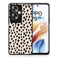 Thumbnail for Θήκη Oppo A79 / A2 New Polka Dots από τη Smartfits με σχέδιο στο πίσω μέρος και μαύρο περίβλημα | Oppo A79 / A2 New Polka Dots case with colorful back and black bezels