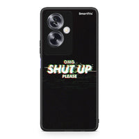 Thumbnail for Oppo A79 / A2 OMG ShutUp θήκη από τη Smartfits με σχέδιο στο πίσω μέρος και μαύρο περίβλημα | Smartphone case with colorful back and black bezels by Smartfits
