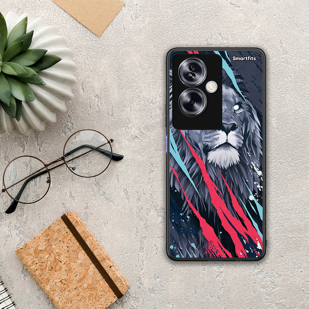 Popart Lion Designer - Oppo A79 / A2 case