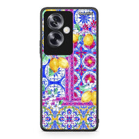 Thumbnail for Oppo A79 / A2 Retro Spring θήκη από τη Smartfits με σχέδιο στο πίσω μέρος και μαύρο περίβλημα | Smartphone case with colorful back and black bezels by Smartfits