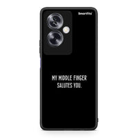 Thumbnail for Oppo A79 / A2 Salute θήκη από τη Smartfits με σχέδιο στο πίσω μέρος και μαύρο περίβλημα | Smartphone case with colorful back and black bezels by Smartfits