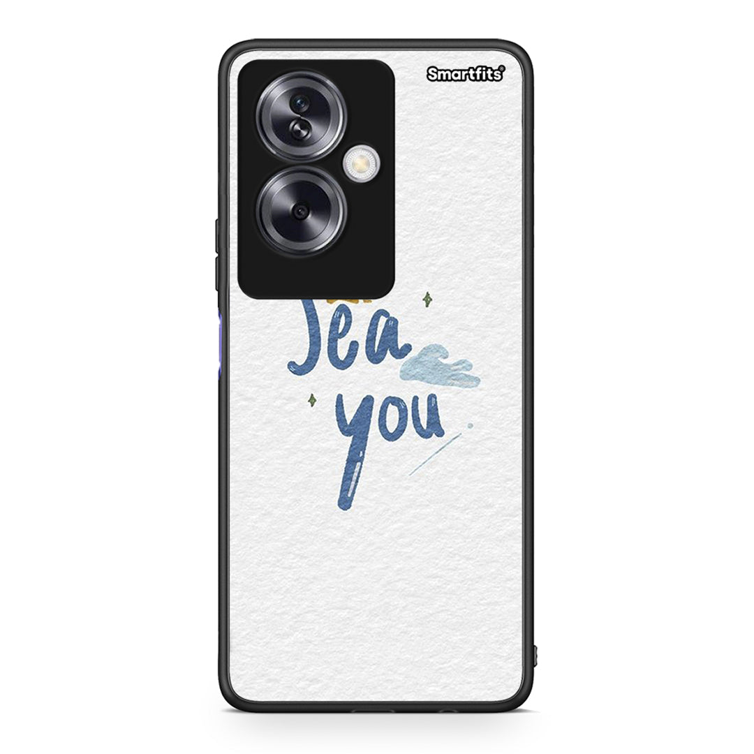 Oppo A79 / A2 Sea You Θήκη από τη Smartfits με σχέδιο στο πίσω μέρος και μαύρο περίβλημα | Smartphone case with colorful back and black bezels by Smartfits