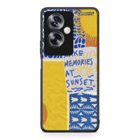Thumbnail for Oppo A79 / A2 Sunset Memories Θήκη από τη Smartfits με σχέδιο στο πίσω μέρος και μαύρο περίβλημα | Smartphone case with colorful back and black bezels by Smartfits