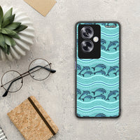 Thumbnail for Swimming Dolphins - Oppo A79 / A2 θήκη