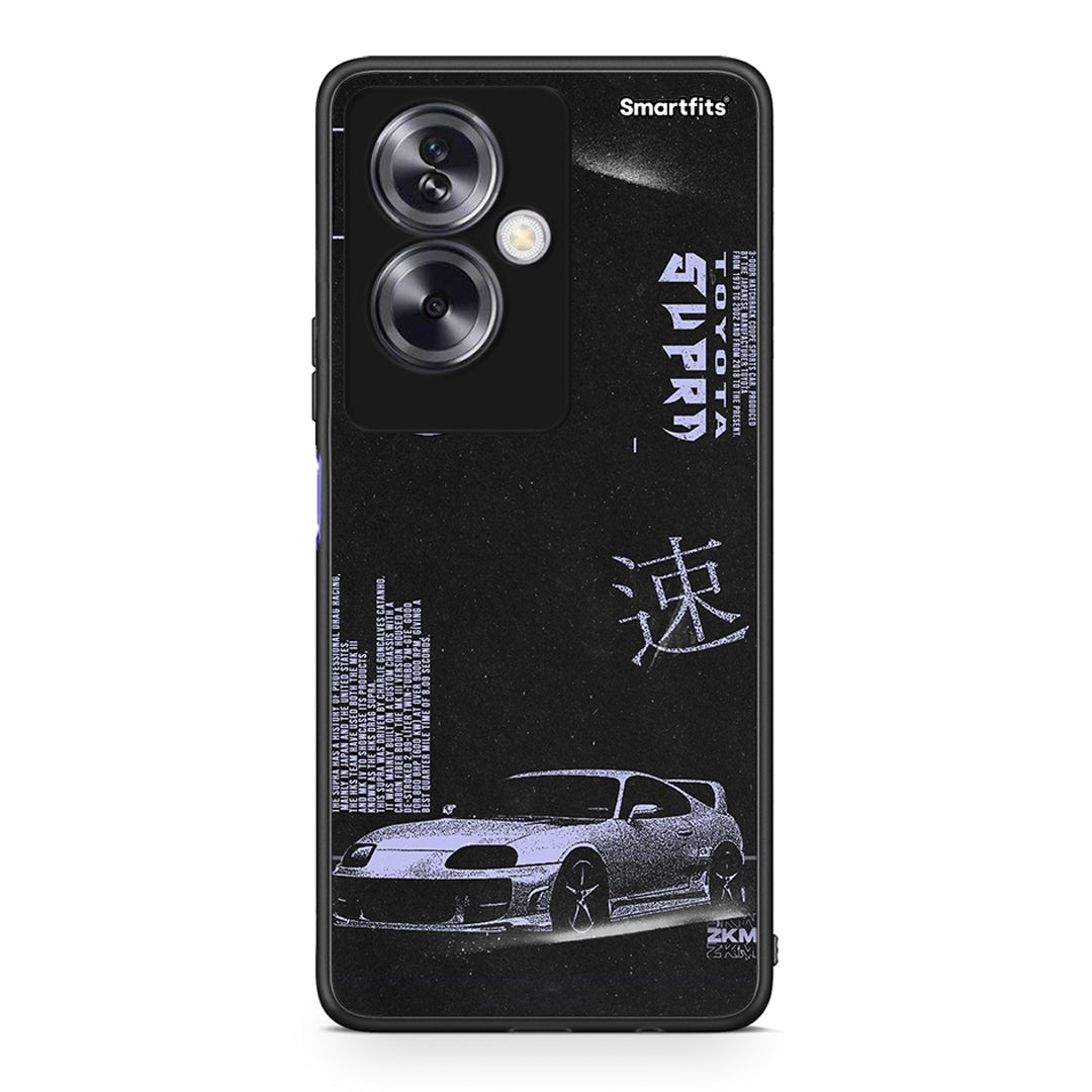 Oppo A79 / A2 Tokyo Drift Θήκη Αγίου Βαλεντίνου από τη Smartfits με σχέδιο στο πίσω μέρος και μαύρο περίβλημα | Smartphone case with colorful back and black bezels by Smartfits