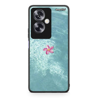 Thumbnail for Oppo A79 / A2 Water Flower Θήκη από τη Smartfits με σχέδιο στο πίσω μέρος και μαύρο περίβλημα | Smartphone case with colorful back and black bezels by Smartfits
