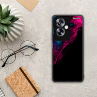 Thumbnail for Watercolor Pink Black - Oppo A79 / A2 case