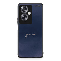 Thumbnail for Oppo A79 / A2 You Can θήκη από τη Smartfits με σχέδιο στο πίσω μέρος και μαύρο περίβλημα | Smartphone case with colorful back and black bezels by Smartfits