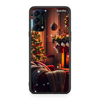 Thumbnail for Oppo Find X3 Lite / Reno 5 5G / Reno 5 4G Home For Christmas θήκη από τη Smartfits με σχέδιο στο πίσω μέρος και μαύρο περίβλημα | Smartphone case with colorful back and black bezels by Smartfits