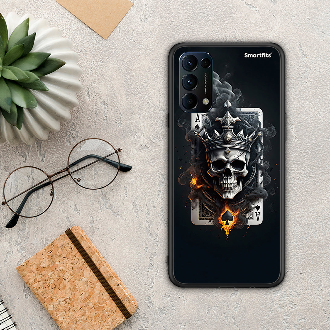 Skull King Ace - Oppo Find X3 Lite / Reno 5 5G / Reno 5 4G θήκη