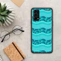 Thumbnail for Swimming Dolphins - Oppo Find X3 Lite / Reno 5 5G / Reno 5 4G case