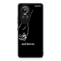 Thumbnail for Oppo Reno10 Pro Always & Forever 2 Θήκη Αγίου Βαλεντίνου από τη Smartfits με σχέδιο στο πίσω μέρος και μαύρο περίβλημα | Smartphone case with colorful back and black bezels by Smartfits